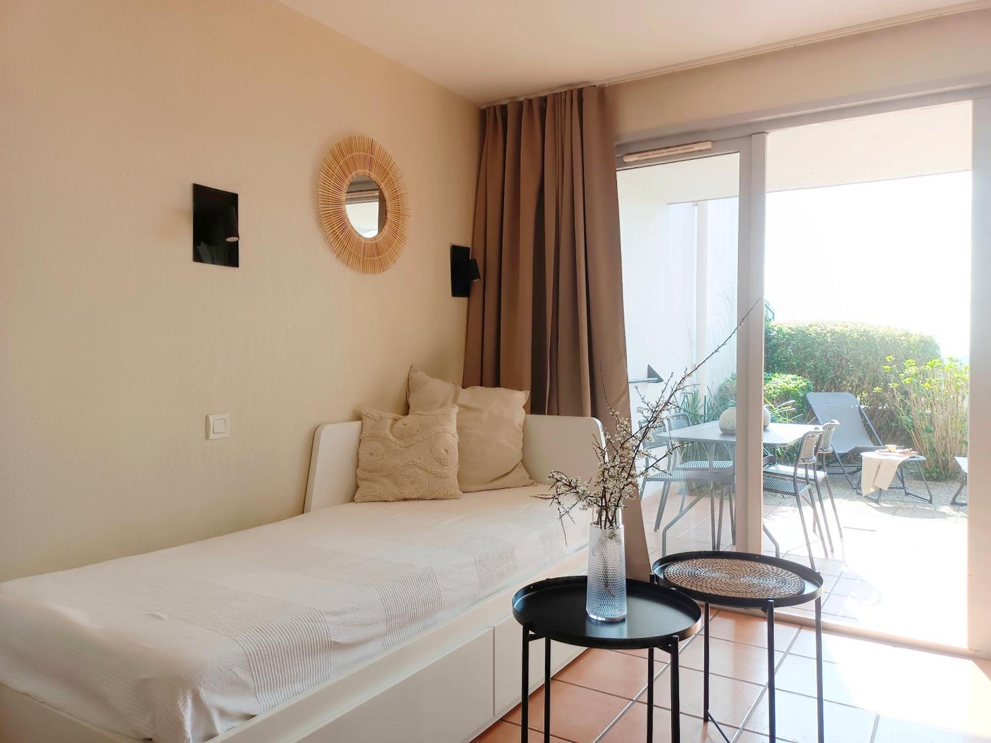 Ferienwohnung T1 Bis Avec Piscine Vue Golf Et Montagnes Arcangues Exterior foto