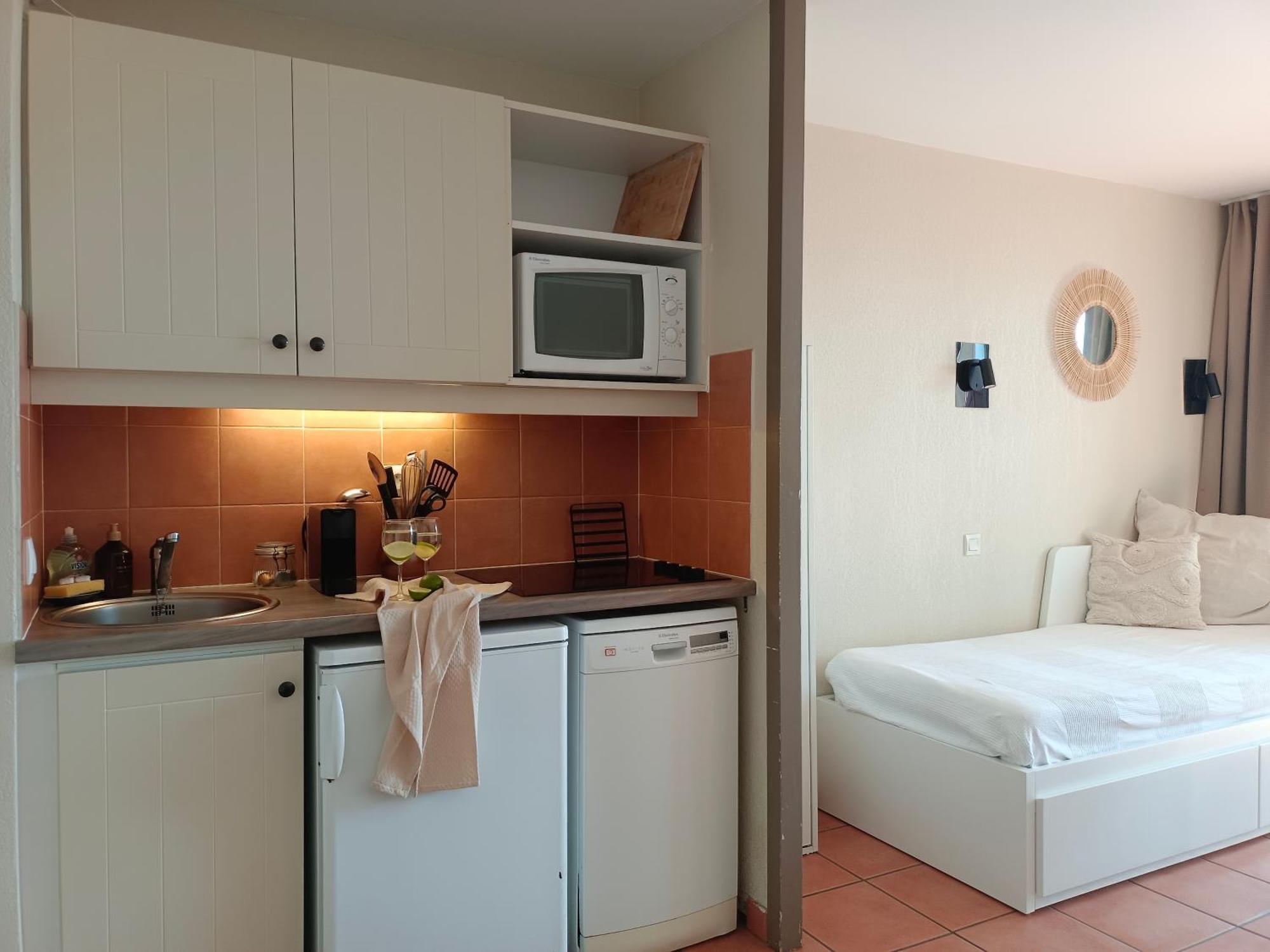 Ferienwohnung T1 Bis Avec Piscine Vue Golf Et Montagnes Arcangues Exterior foto